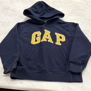 Boys gap size medium, navy blue hoodie
